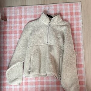 TNA Cream 1/4 Zip Fleece